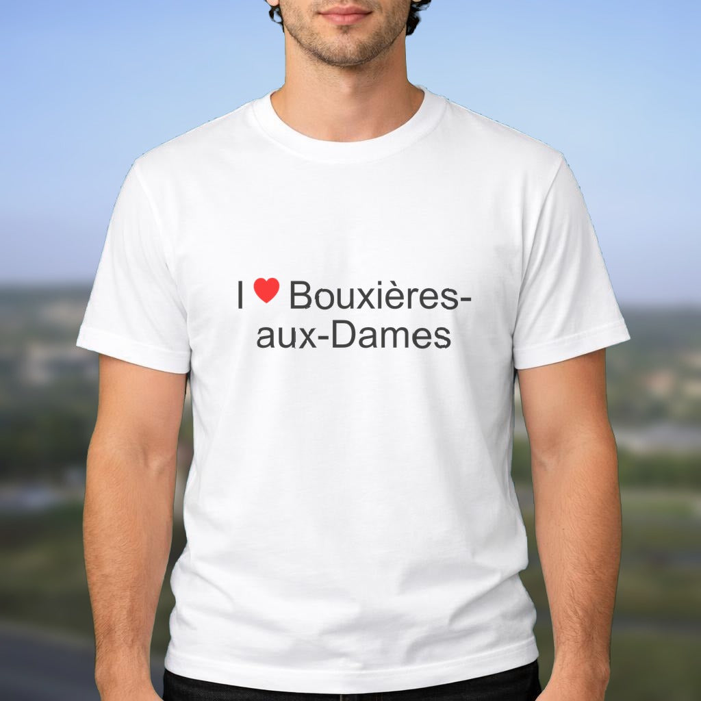 T-shirt I love bouxières-aux-dames