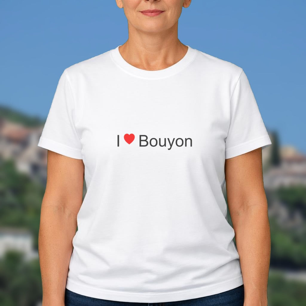 T-shirt I love bouyon