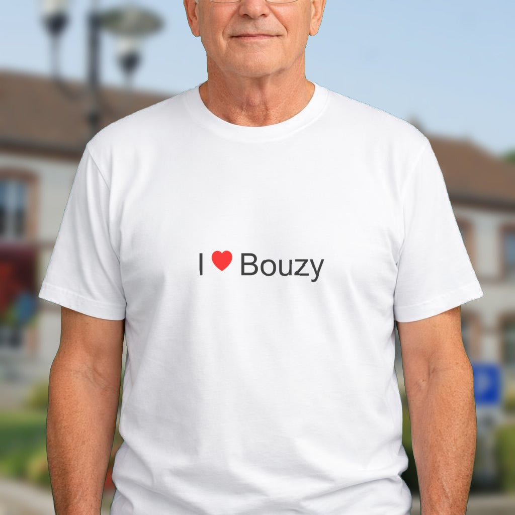 T-shirt I love bouzy
