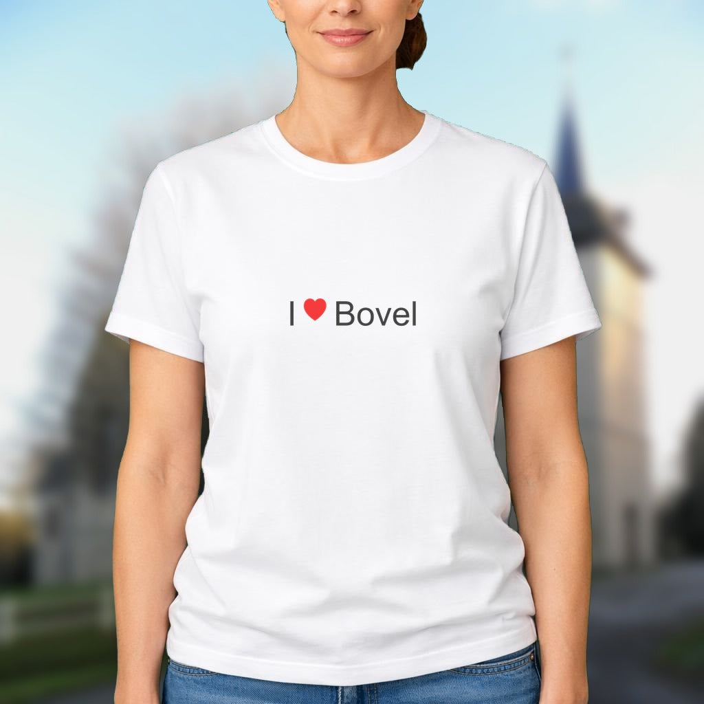 T-shirt I love bovel