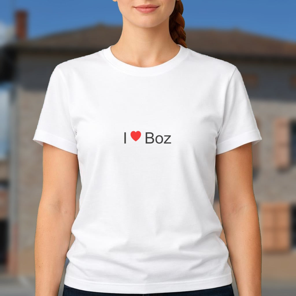 T-shirt I love boz