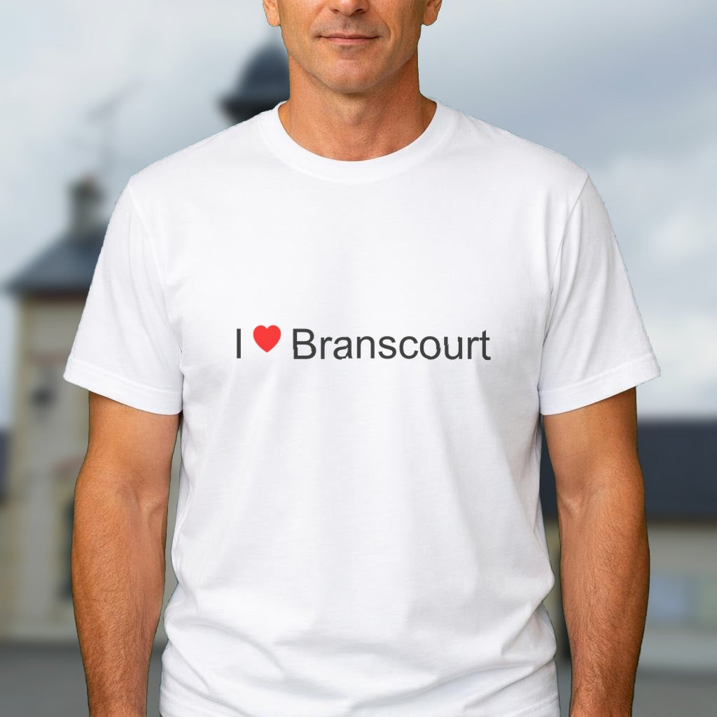 T-shirt I love branscourt