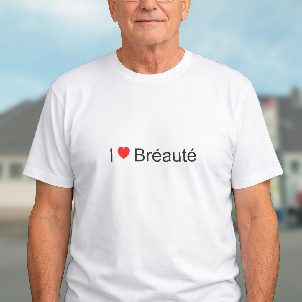 T-shirt I love bréauté