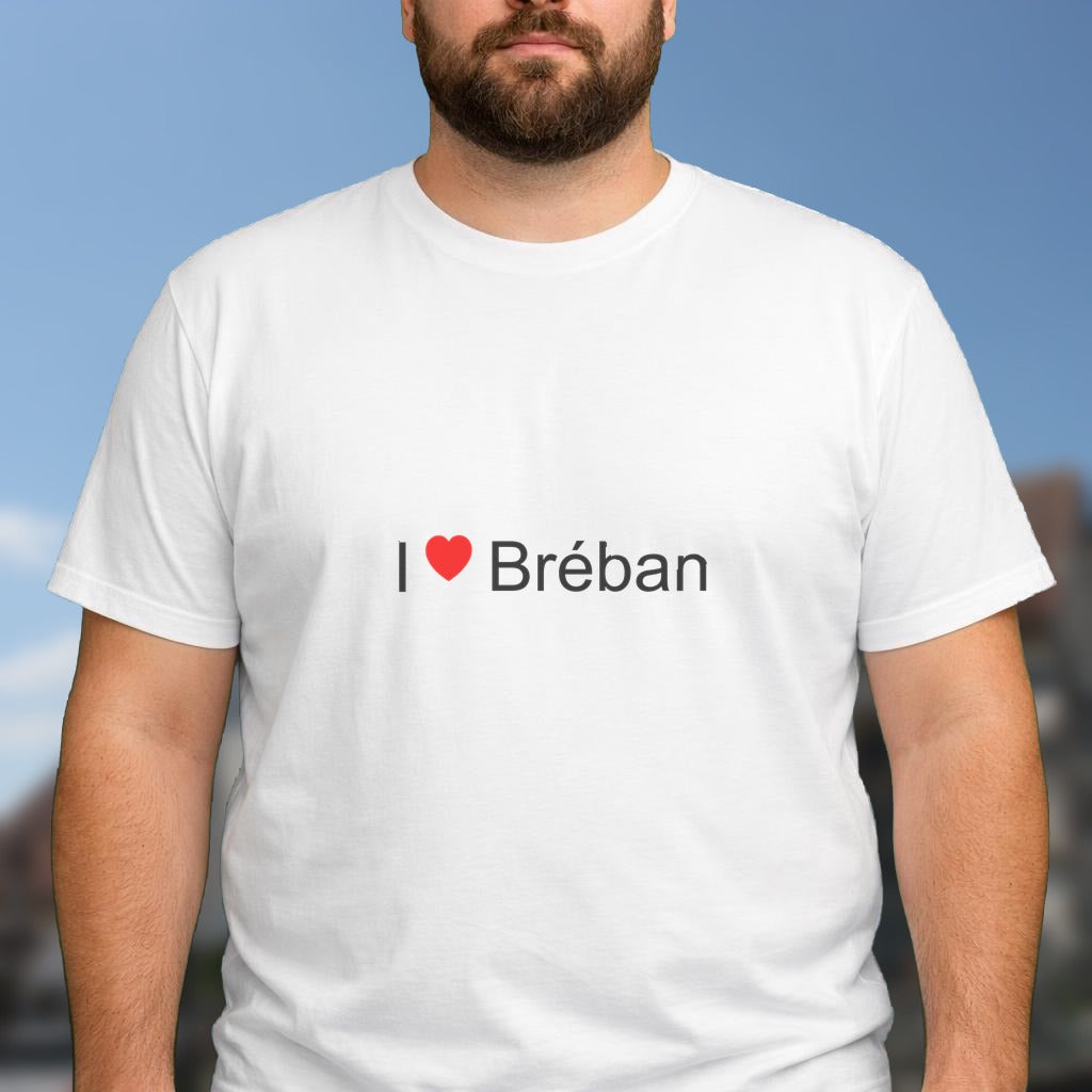 T-shirt I love bréban
