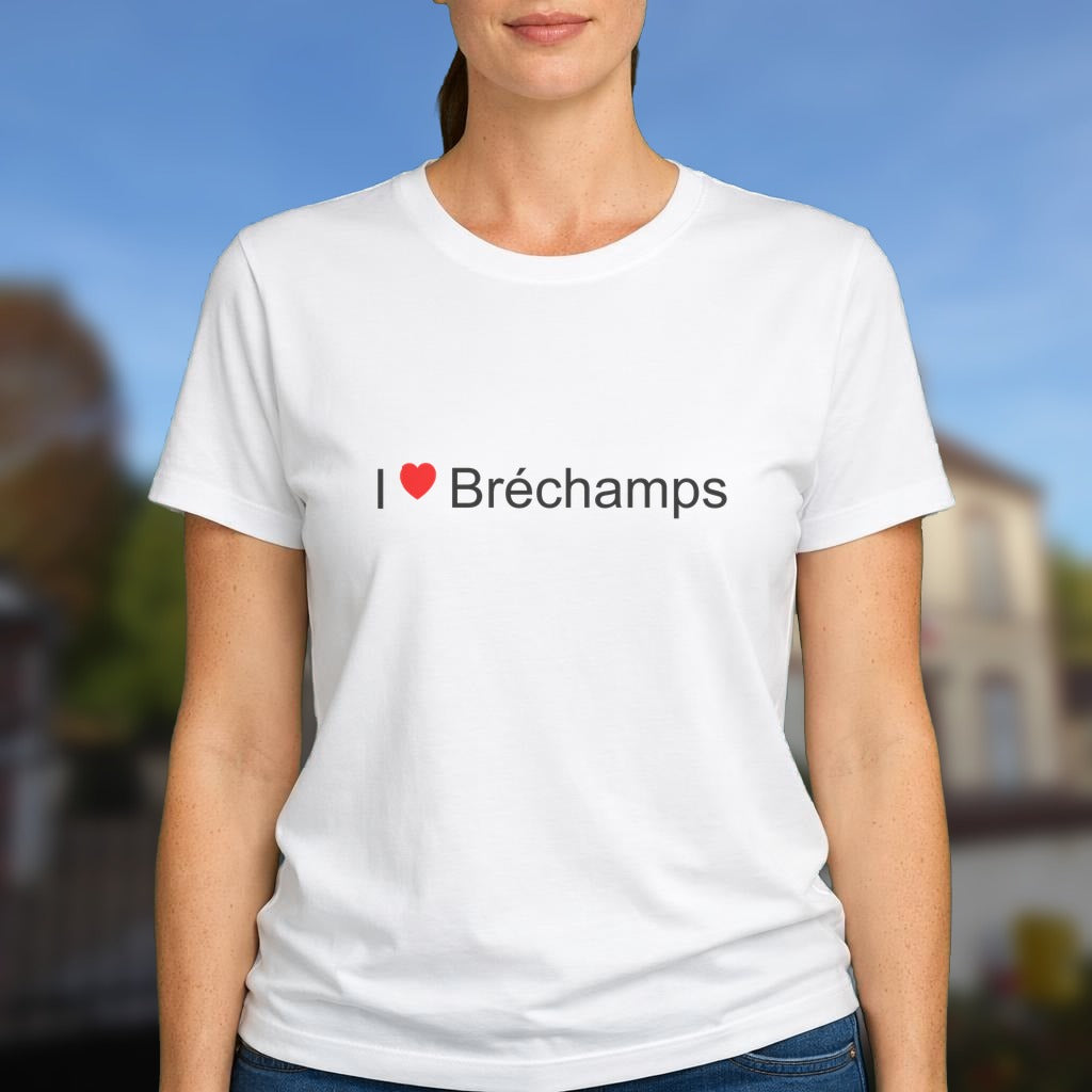 T-shirt I love bréchamps