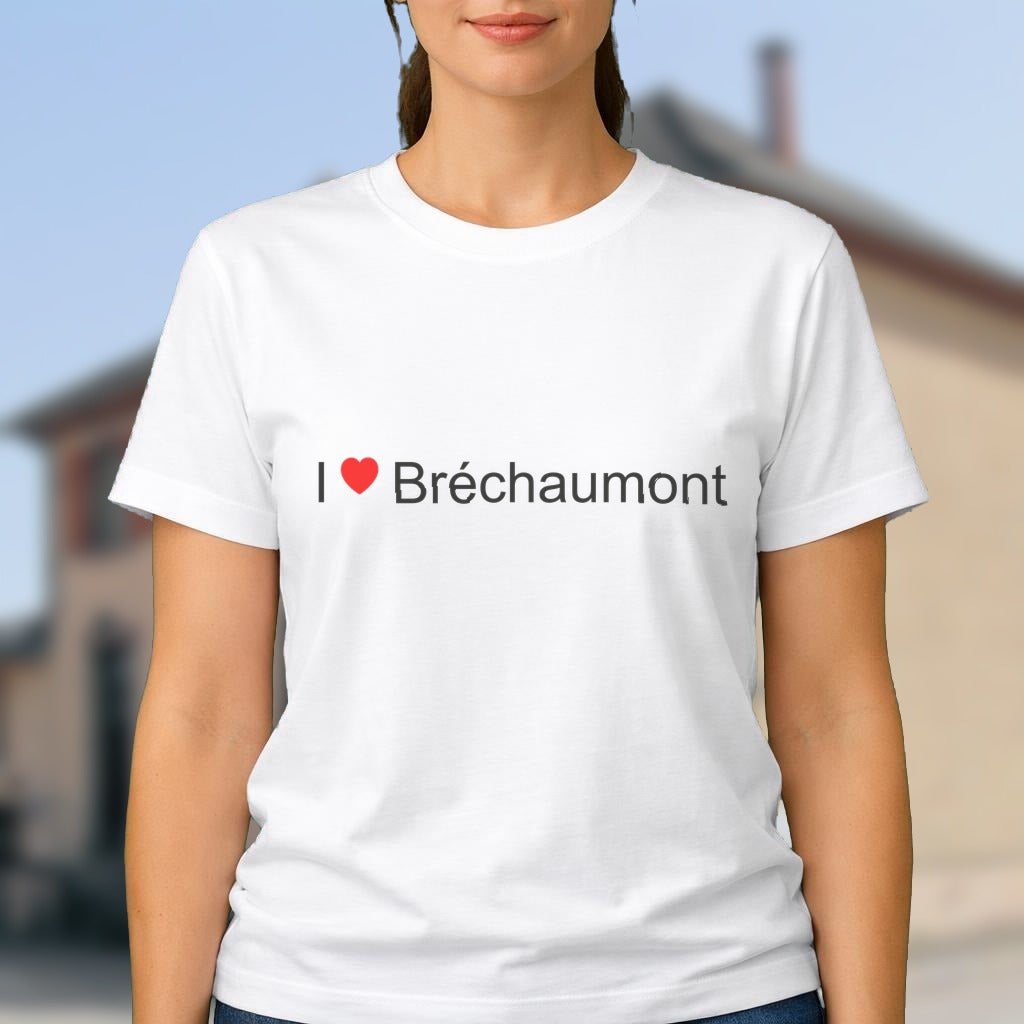 T-shirt I love bréchaumont