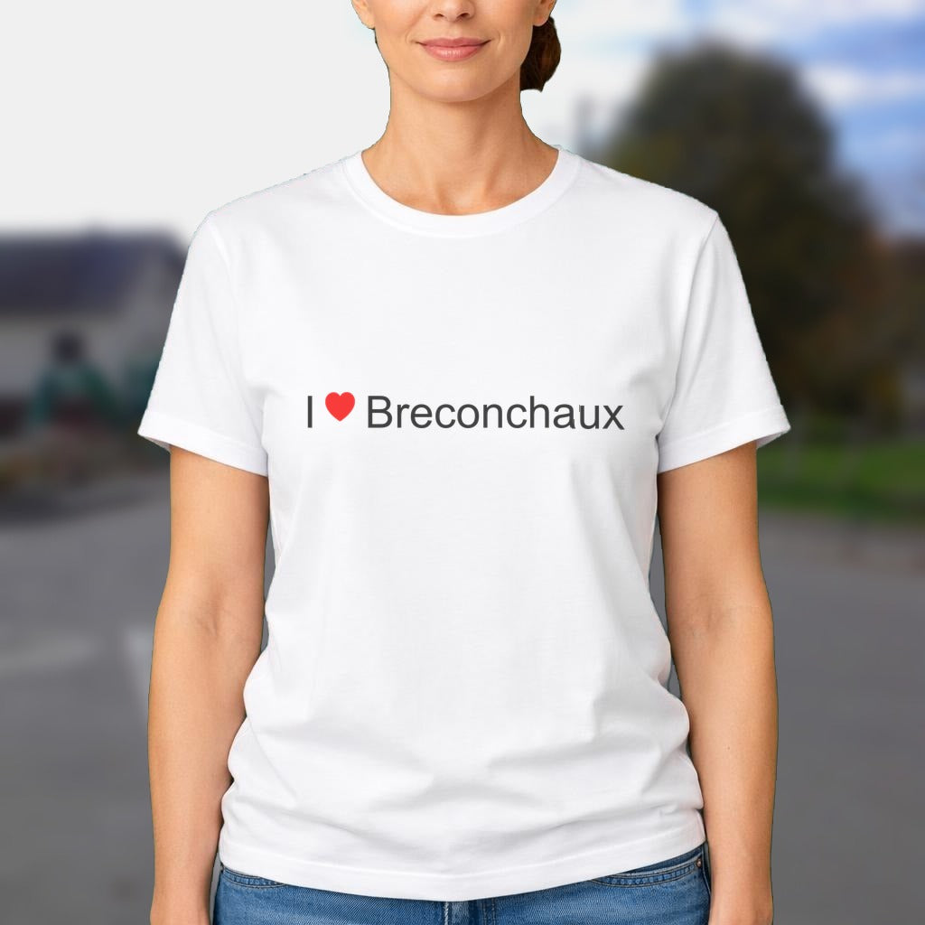 T-shirt I love breconchaux