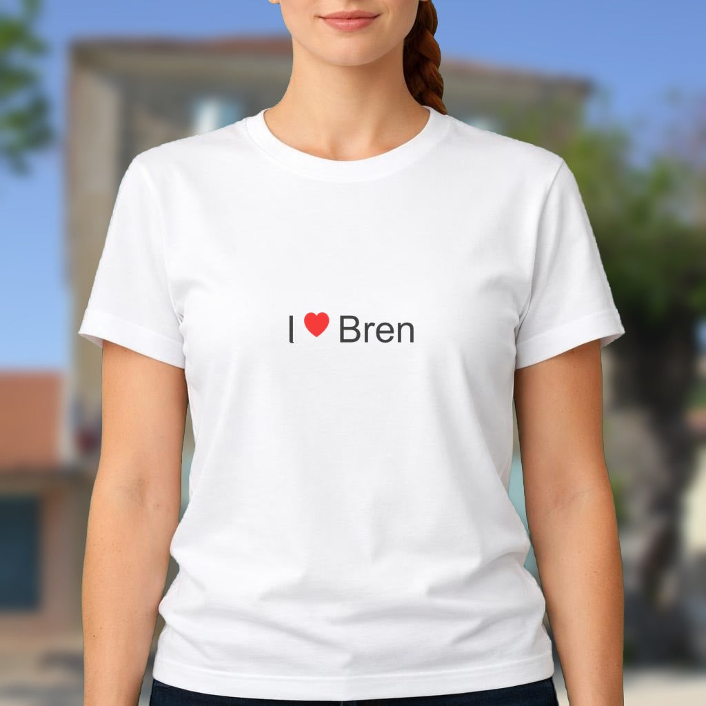 T-shirt I love bren
