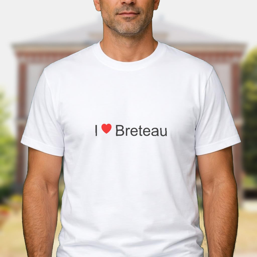 T-shirt I love breteau