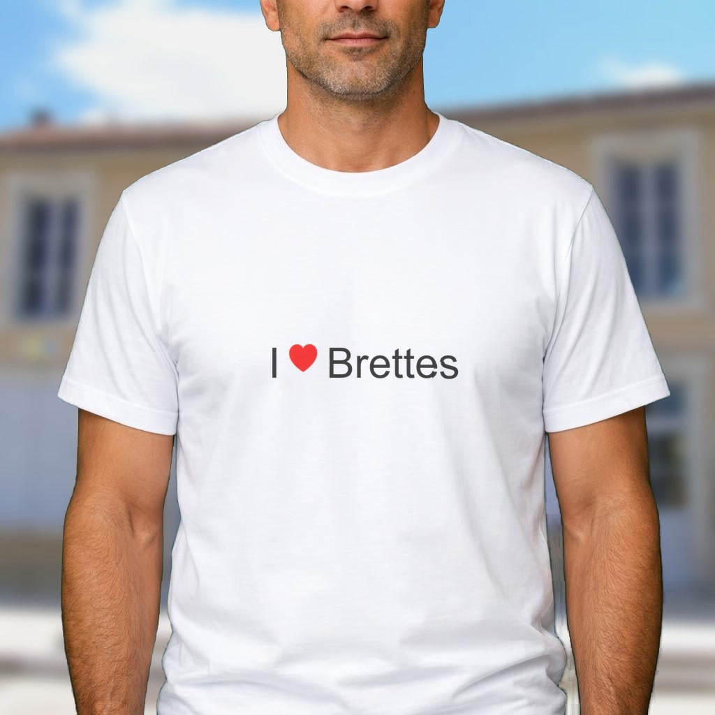 T-shirt I love brettes