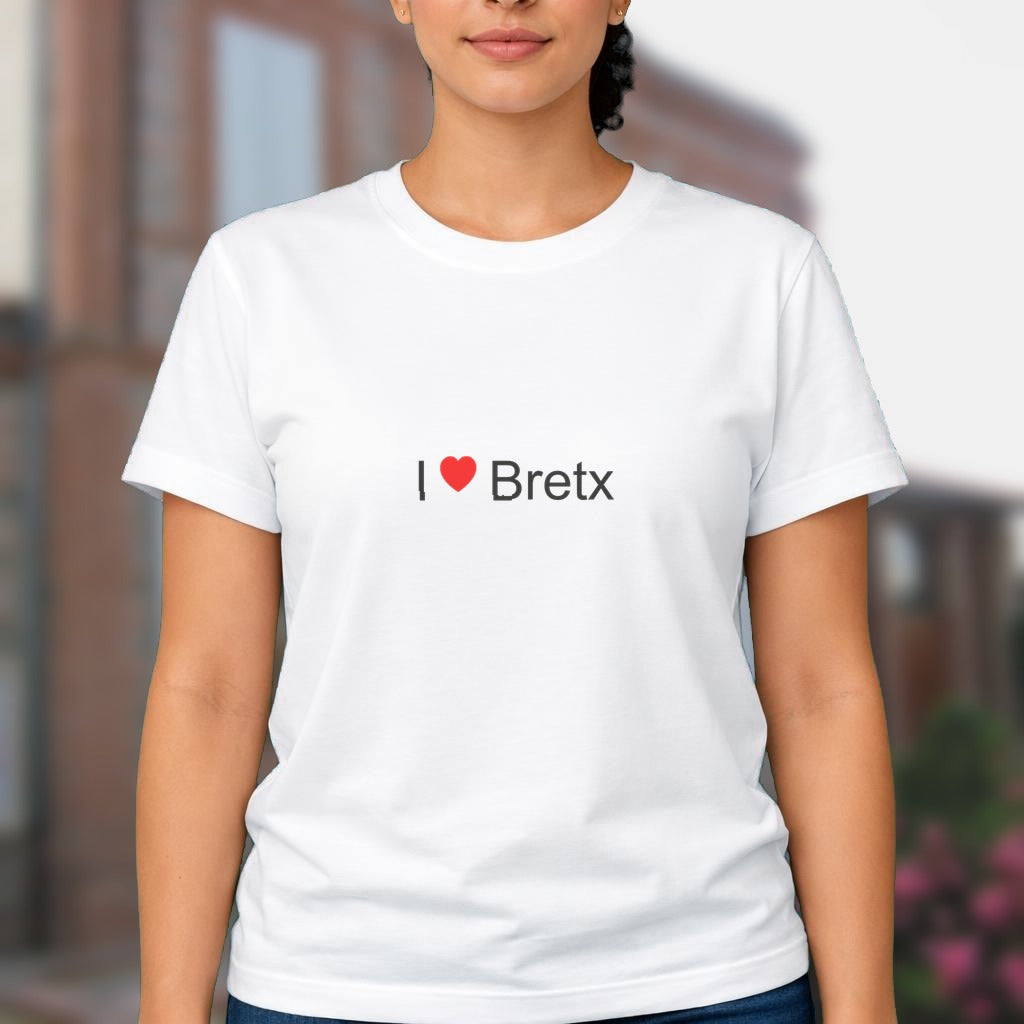 T-shirt I love bretx