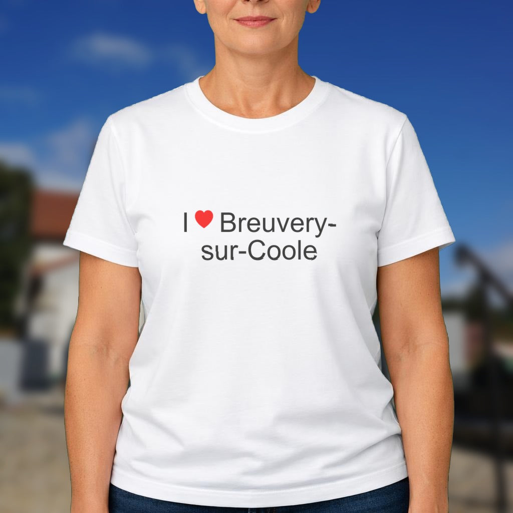 T-shirt I love breuvery-sur-coole