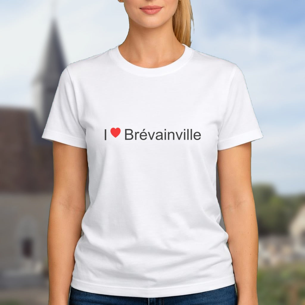 T-shirt I love brévainville