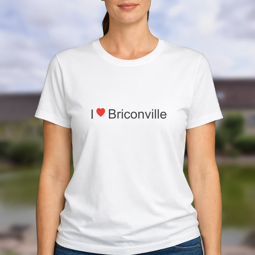 T-shirt I love briconville