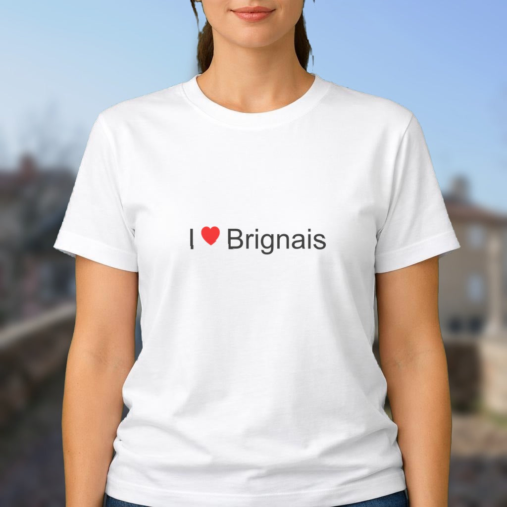 T-shirt I love brignais