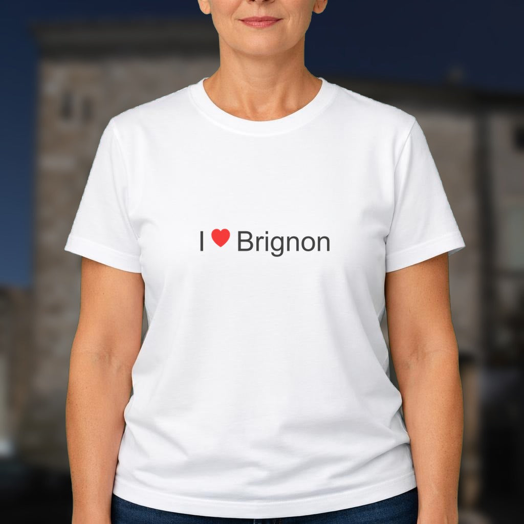 T-shirt I love brignon