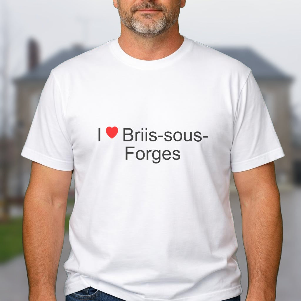 T-shirt I love briis-sous-forges