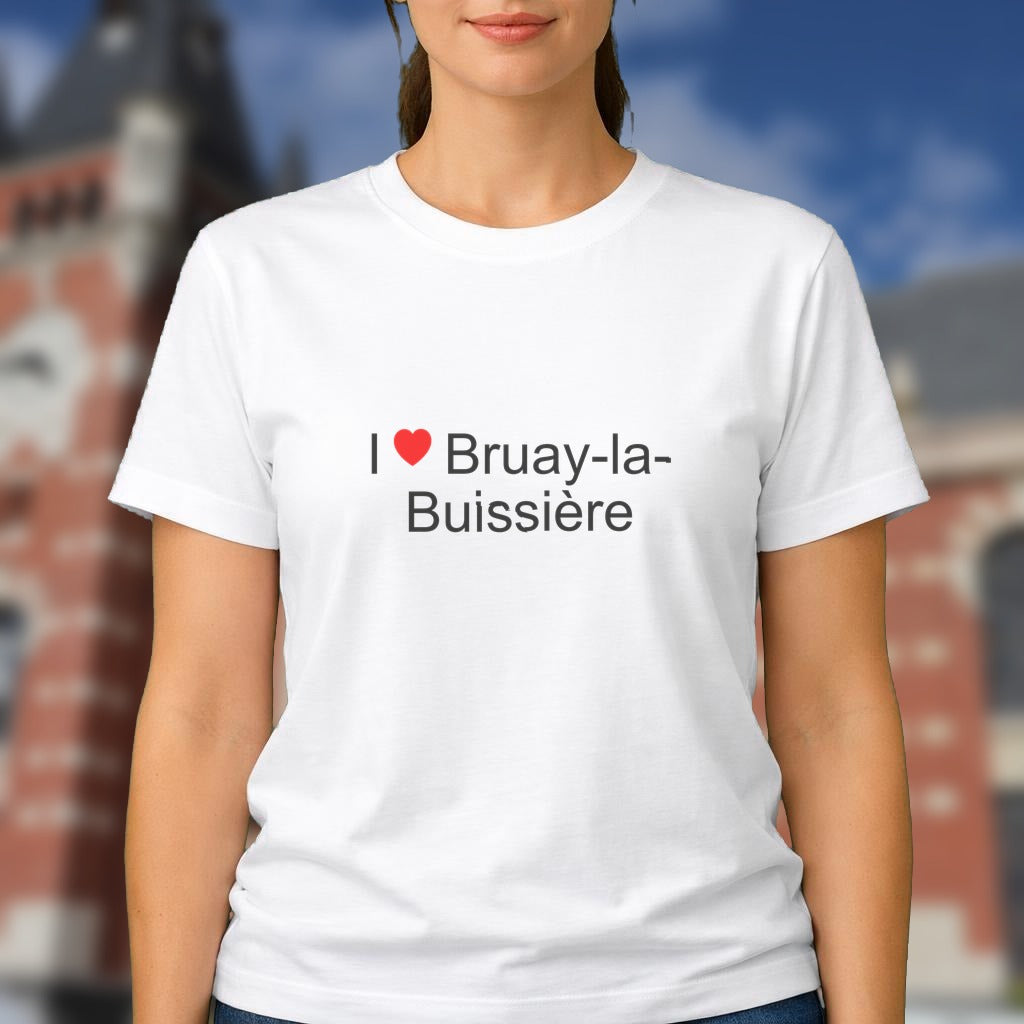 T-shirt I love bruay-la-buissière
