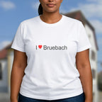 T-shirt I love bruebach