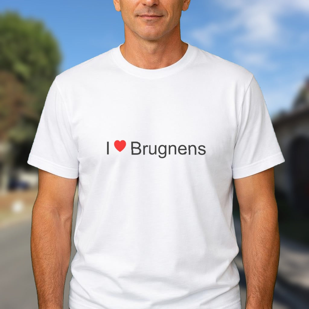 T-shirt I love brugnens