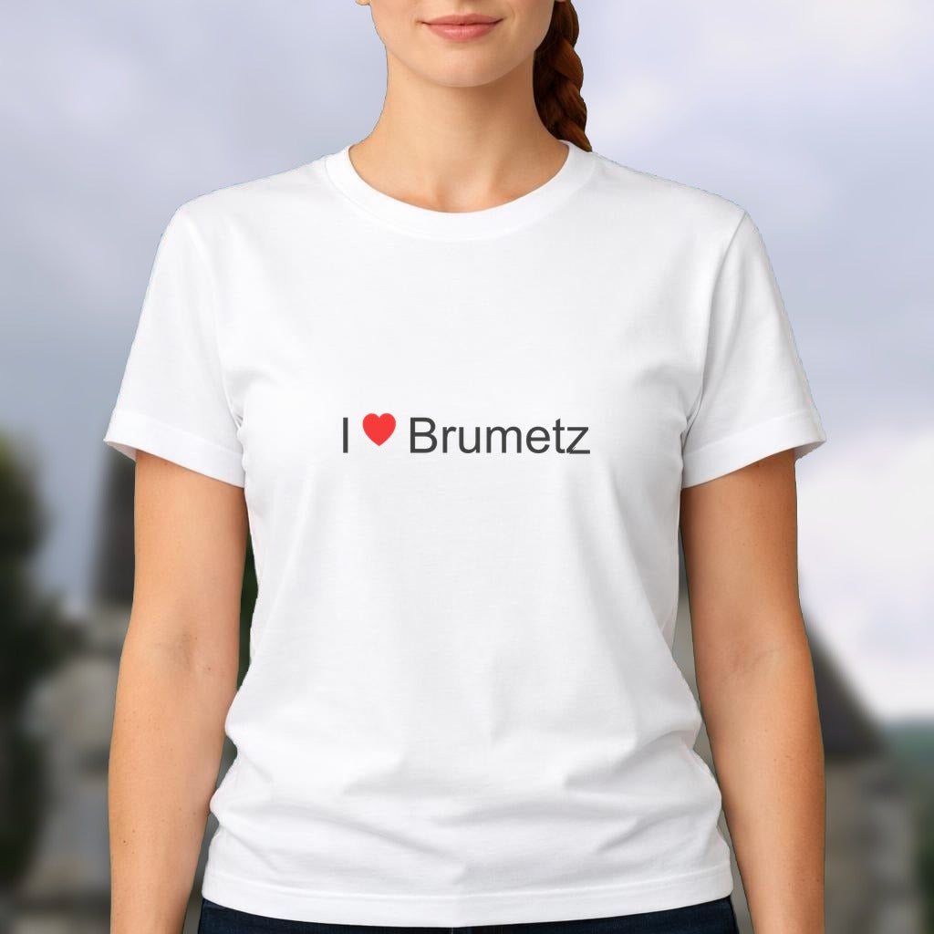 T-shirt I love brumetz