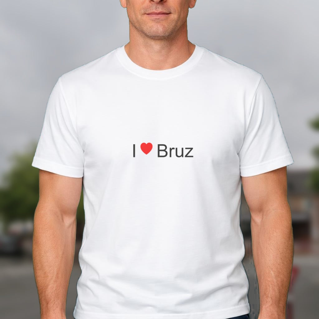 T-shirt I love bruz