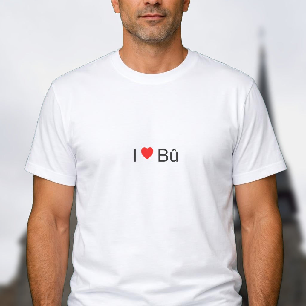 T-shirt I love bû
