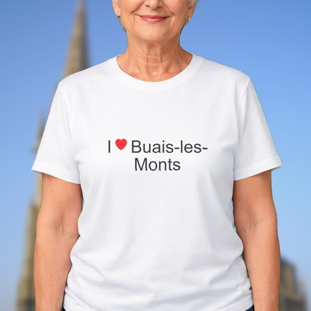 T-shirt I love buais-les-monts