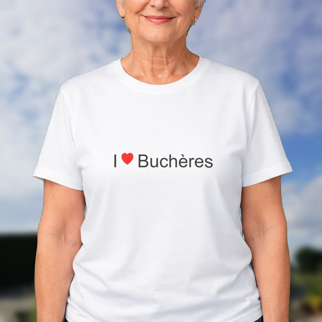 T-shirt I love buchères
