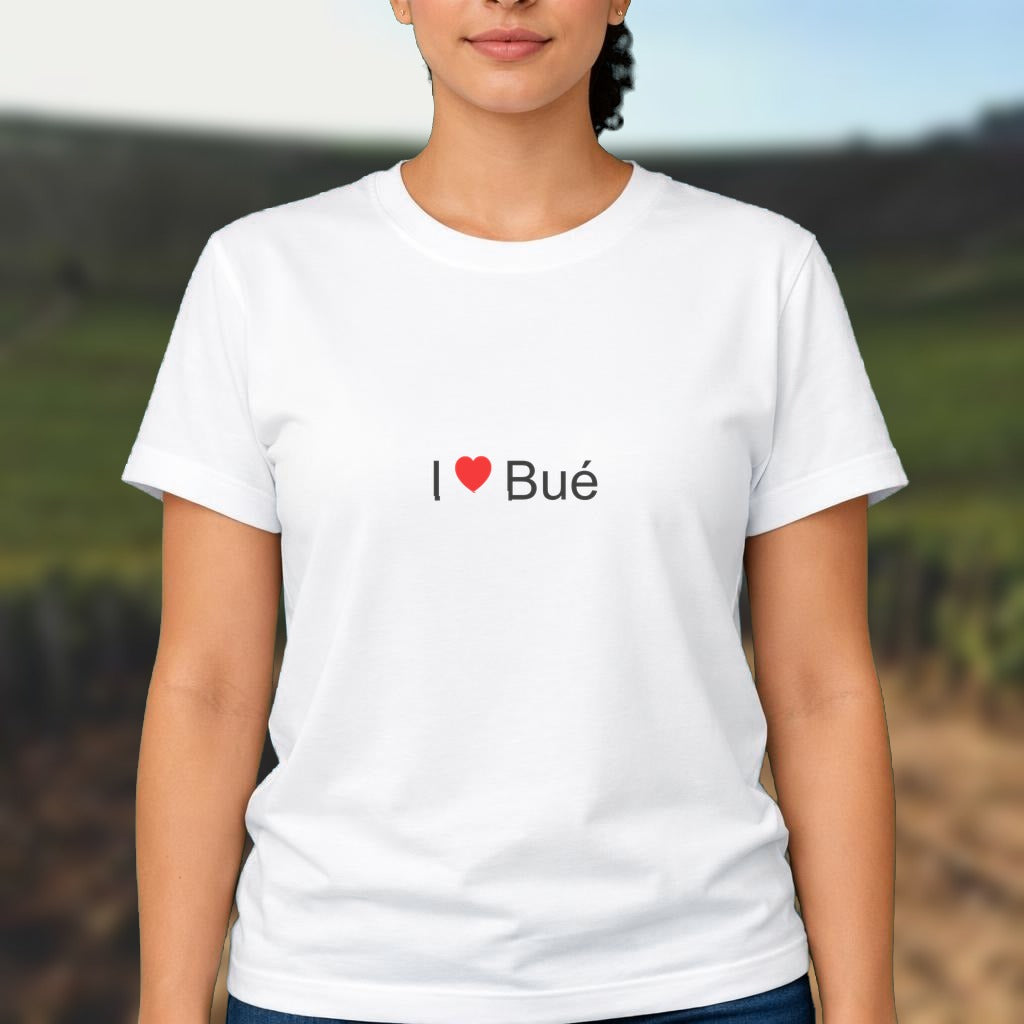 T-shirt I love bué