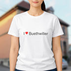 T-shirt I love buethwiller