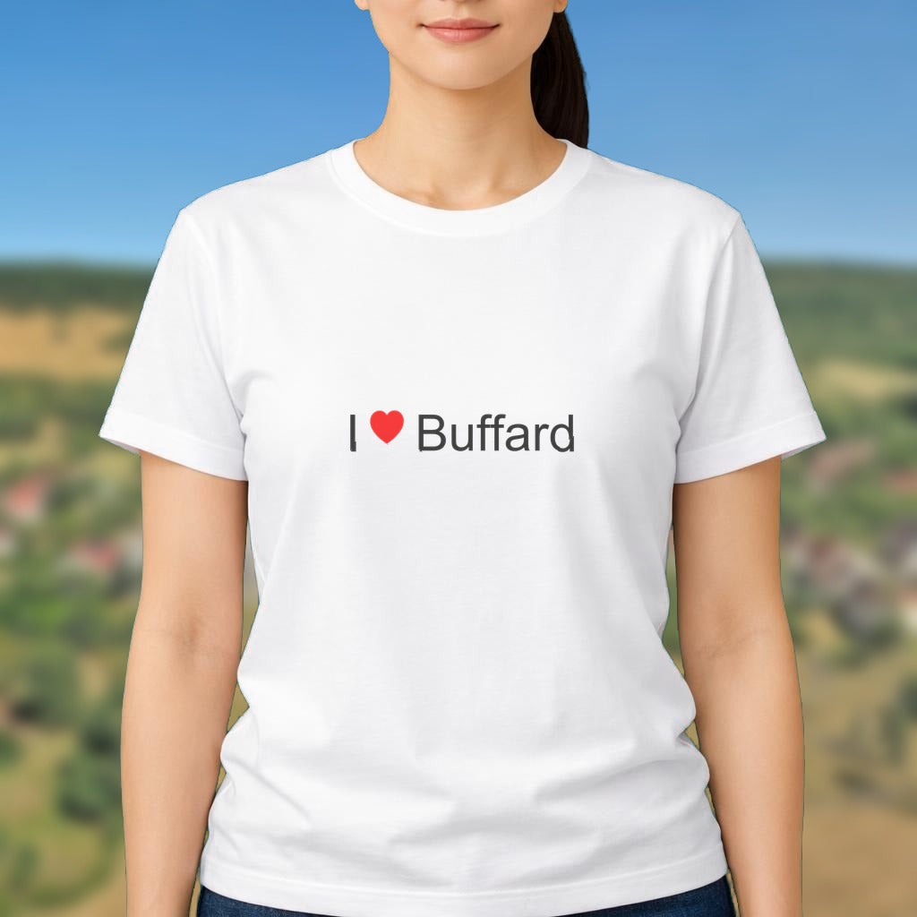 T-shirt I love buffard