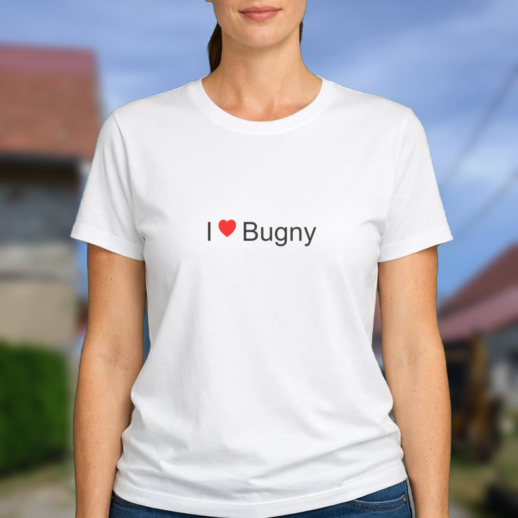 T-shirt I love bugny