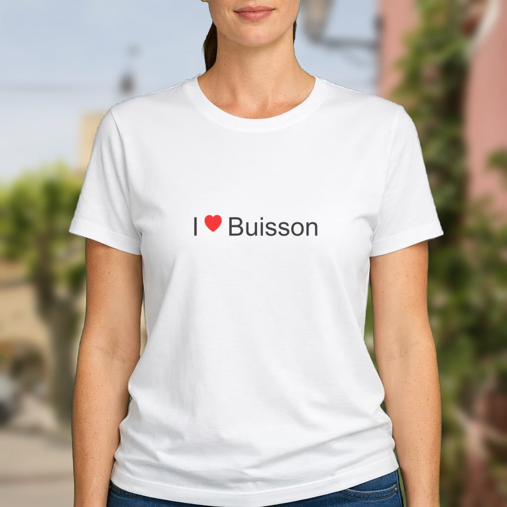 T-shirt I love buisson