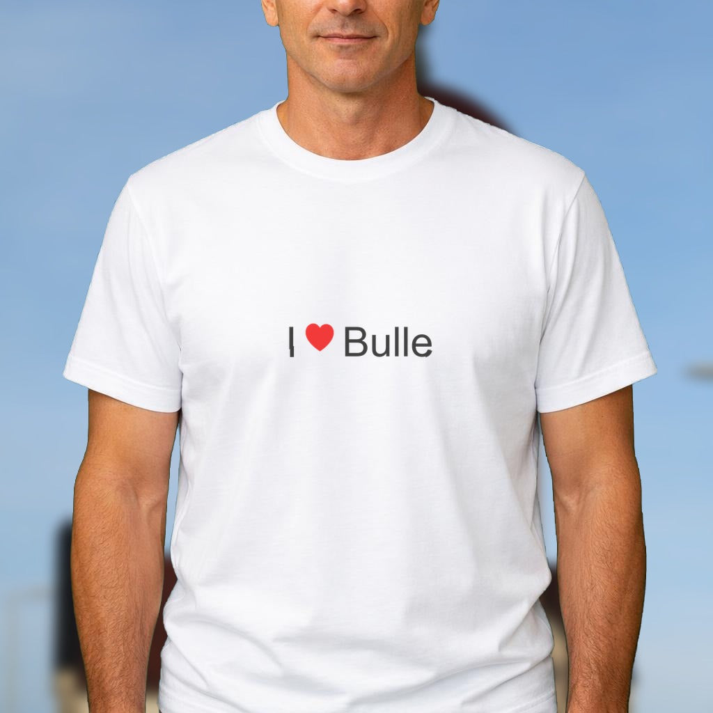 T-shirt I love bulle