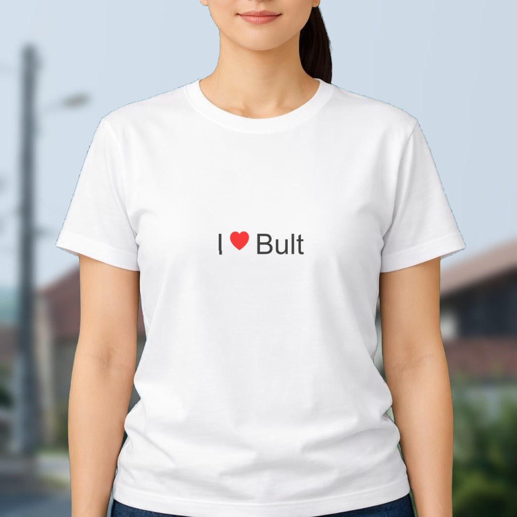 T-shirt I love bult