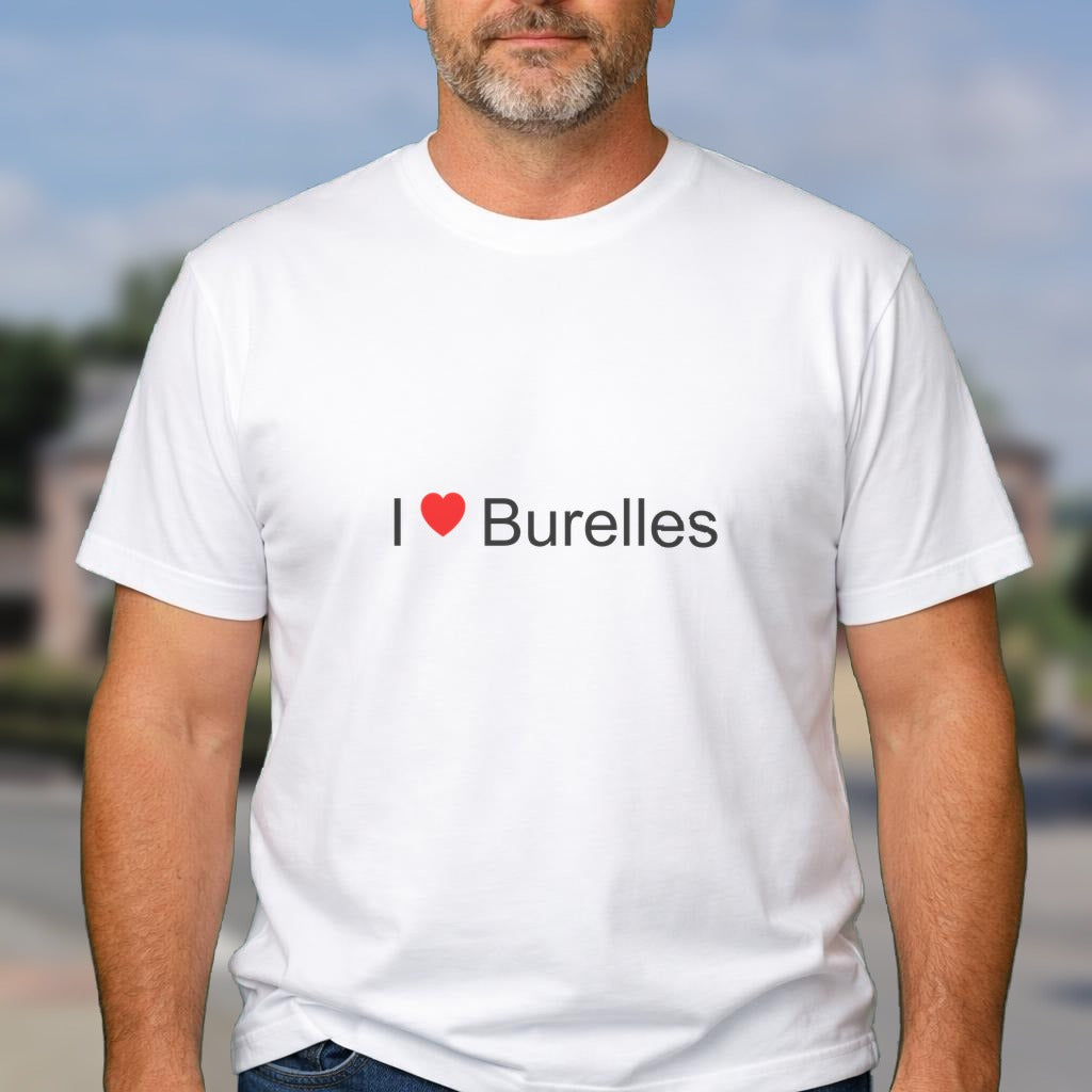 T-shirt I love burelles