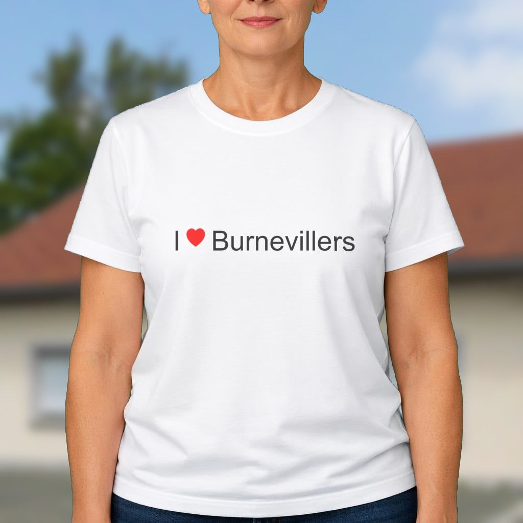 T-shirt I love burnevillers
