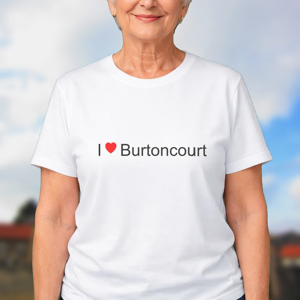 T-shirt I love burtoncourt