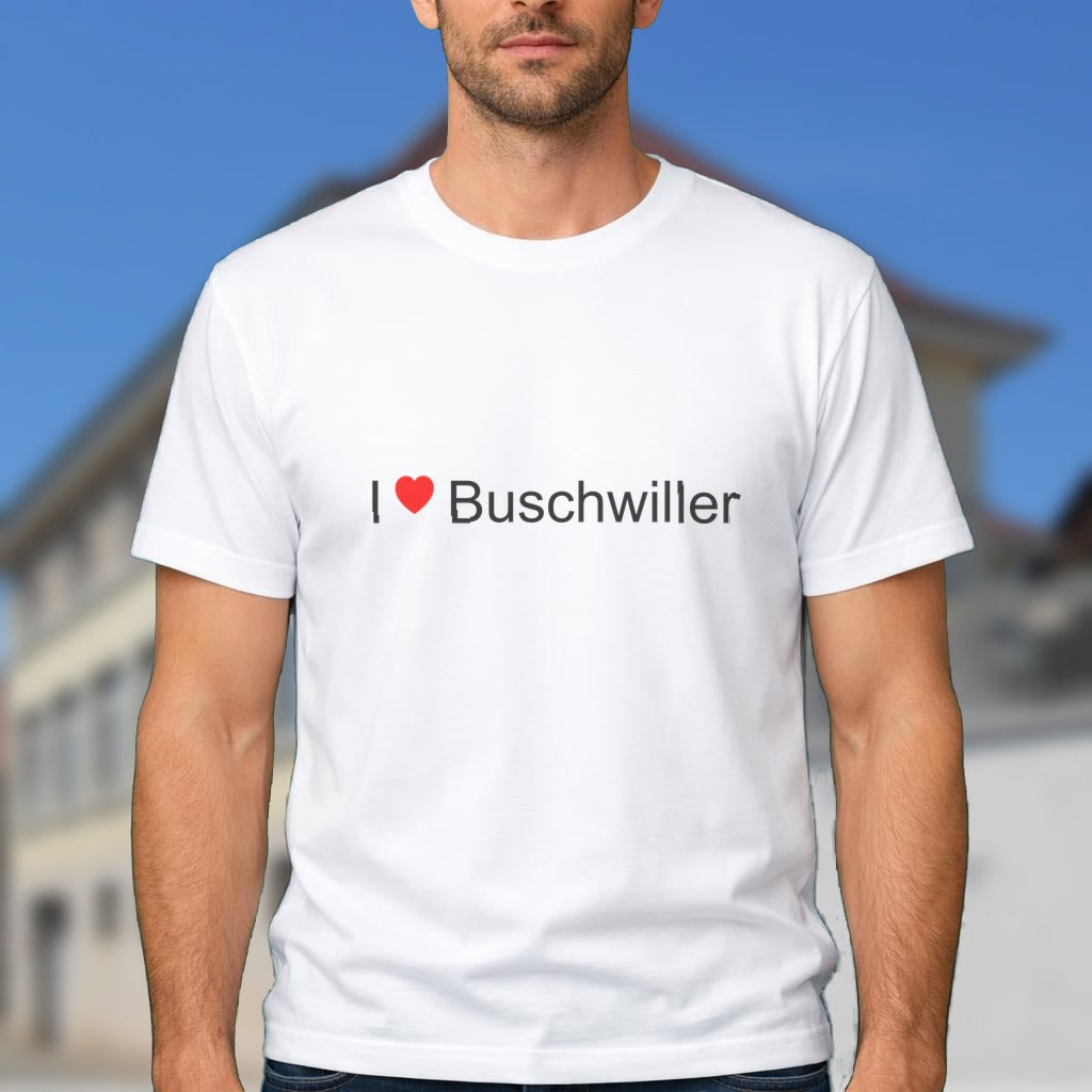 T-shirt I love buschwiller
