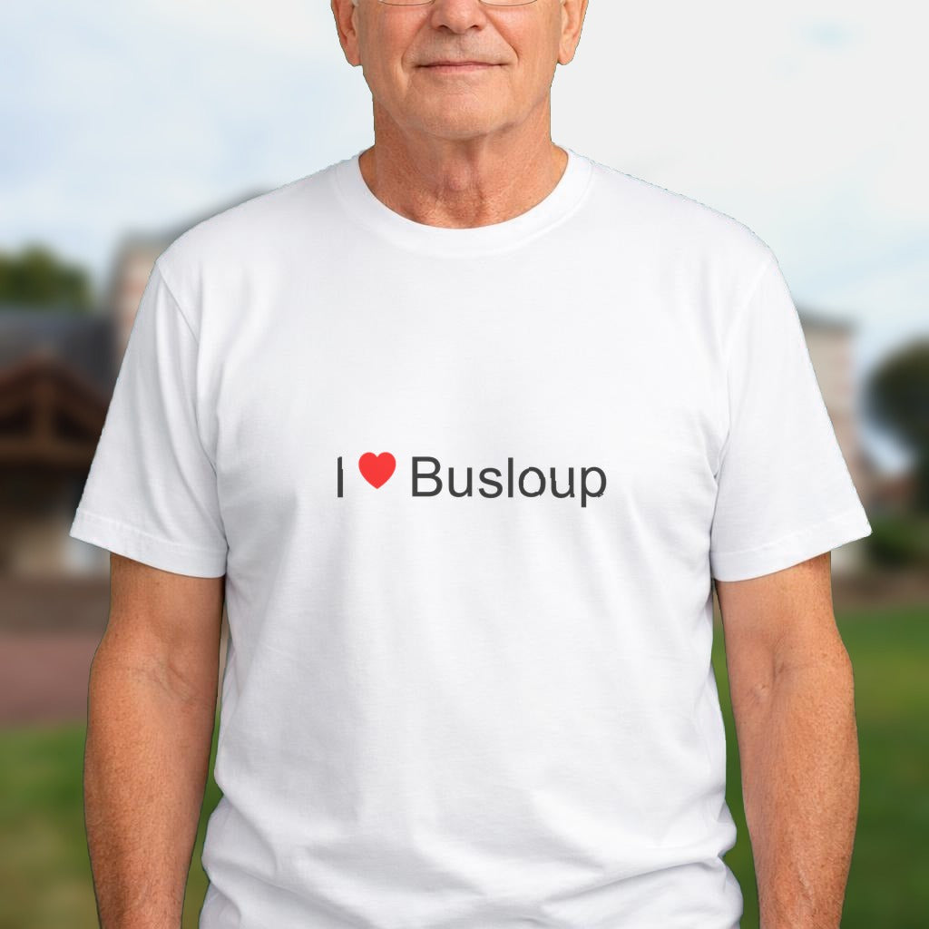 T-shirt I love busloup