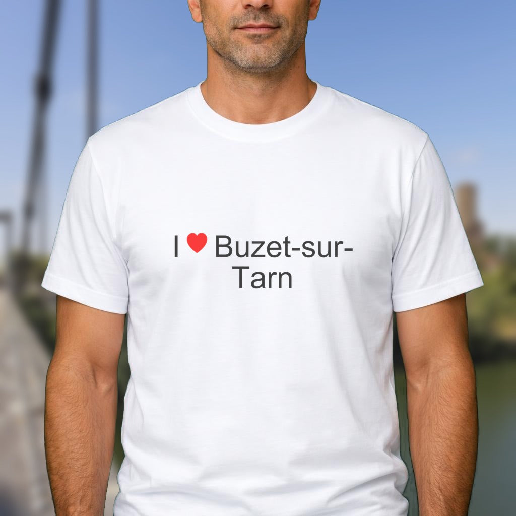 T-shirt I love buzet-sur-tarn