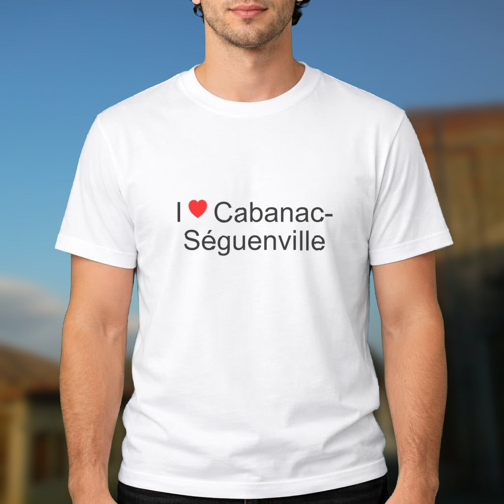 T-shirt I love cabanac-séguenville