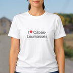 T-shirt I love cabas-loumassès