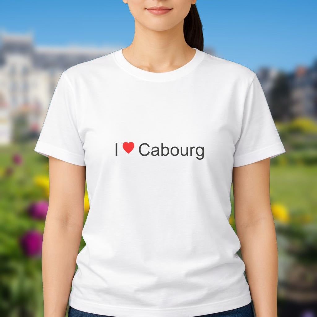 T-shirt I love cabourg
