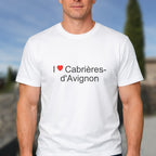 T-shirt I love cabrières-d'avignon