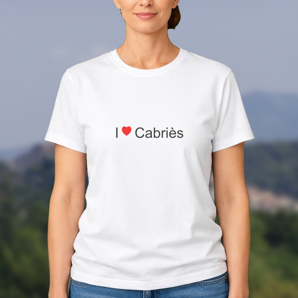 T-shirt I love cabriès