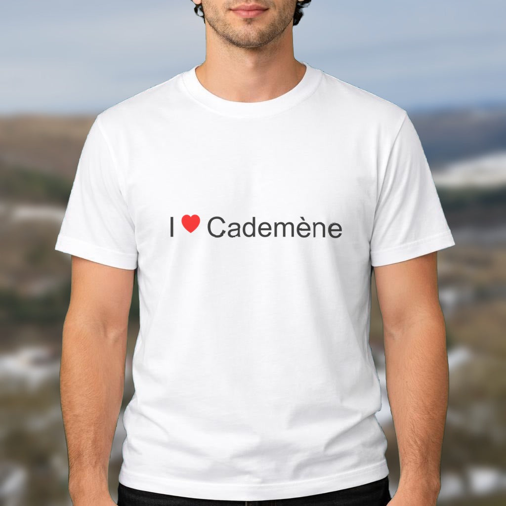 T-shirt I love cademène