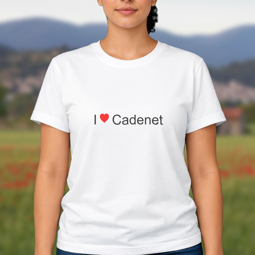 T-shirt I love cadenet