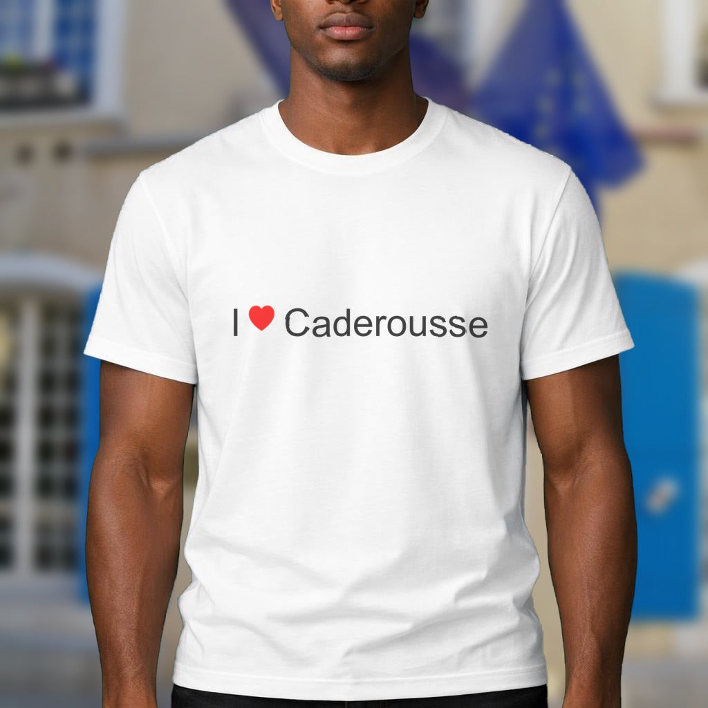 T-shirt I love caderousse